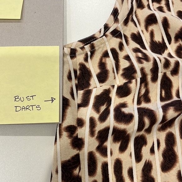 Cabi Ginger Top Tunic M leopard - Picture 13 of 13